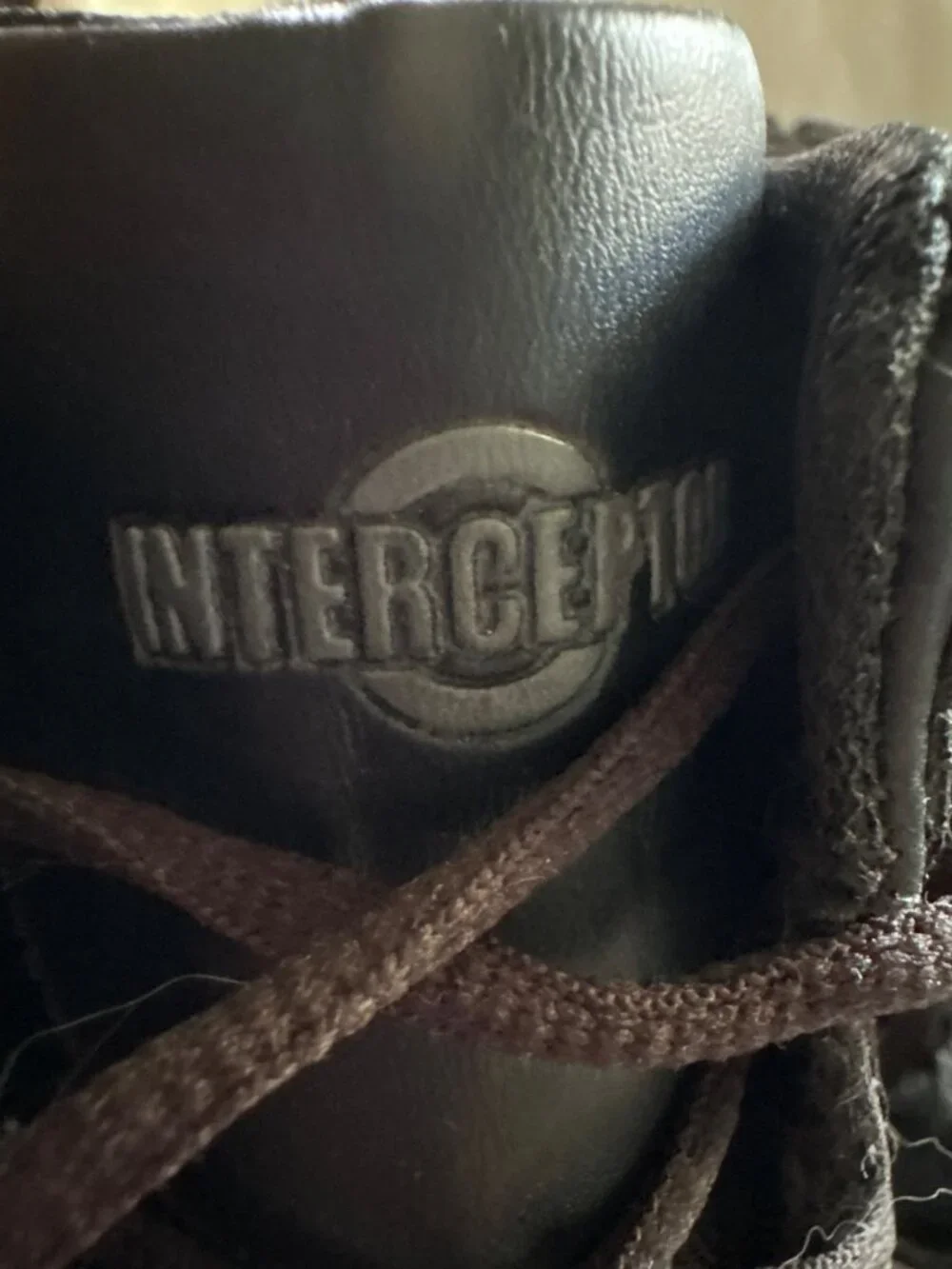 Interceptor Mens Tactical Boots Size 13 Black Durable Sole Military